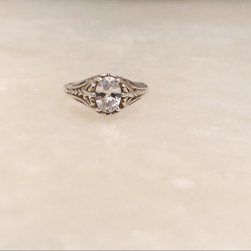 Kabana Sterling Silver Cubic Zirconia Ring